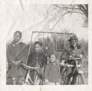 my mom, two of my aunts, and one uncle, when they were kids