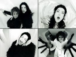 Michael and Janet Jackson stills from "Scream"