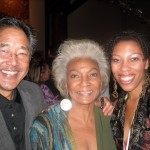 John Kobara, Nichelle Nichols and me at the IF10 Opening Reception