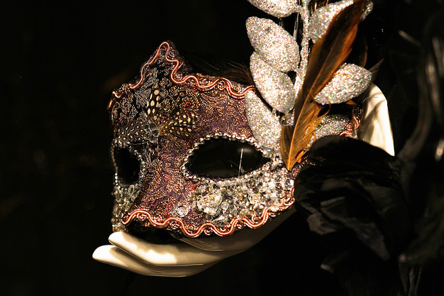 Mardi Gras type of mask