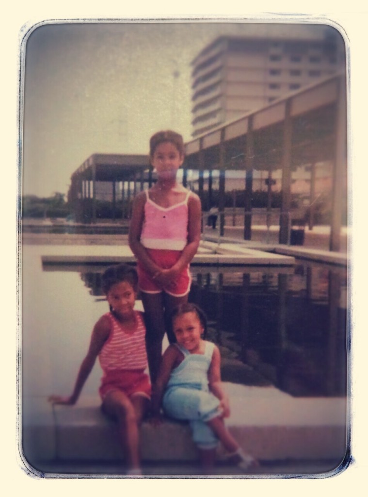 Me and my cousins, circa 1983. I'm in the blue.